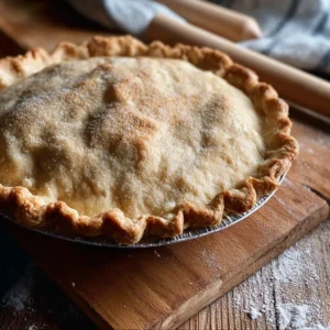 Flaky Sourdough Pie Crust