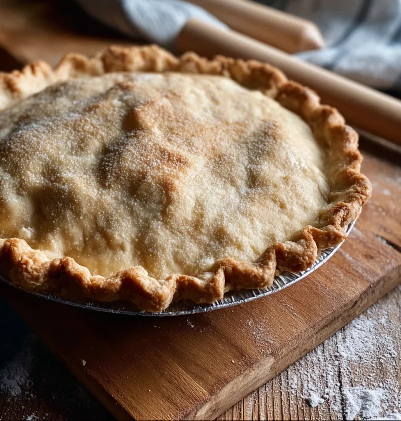 Flaky Sourdough Pie Crust