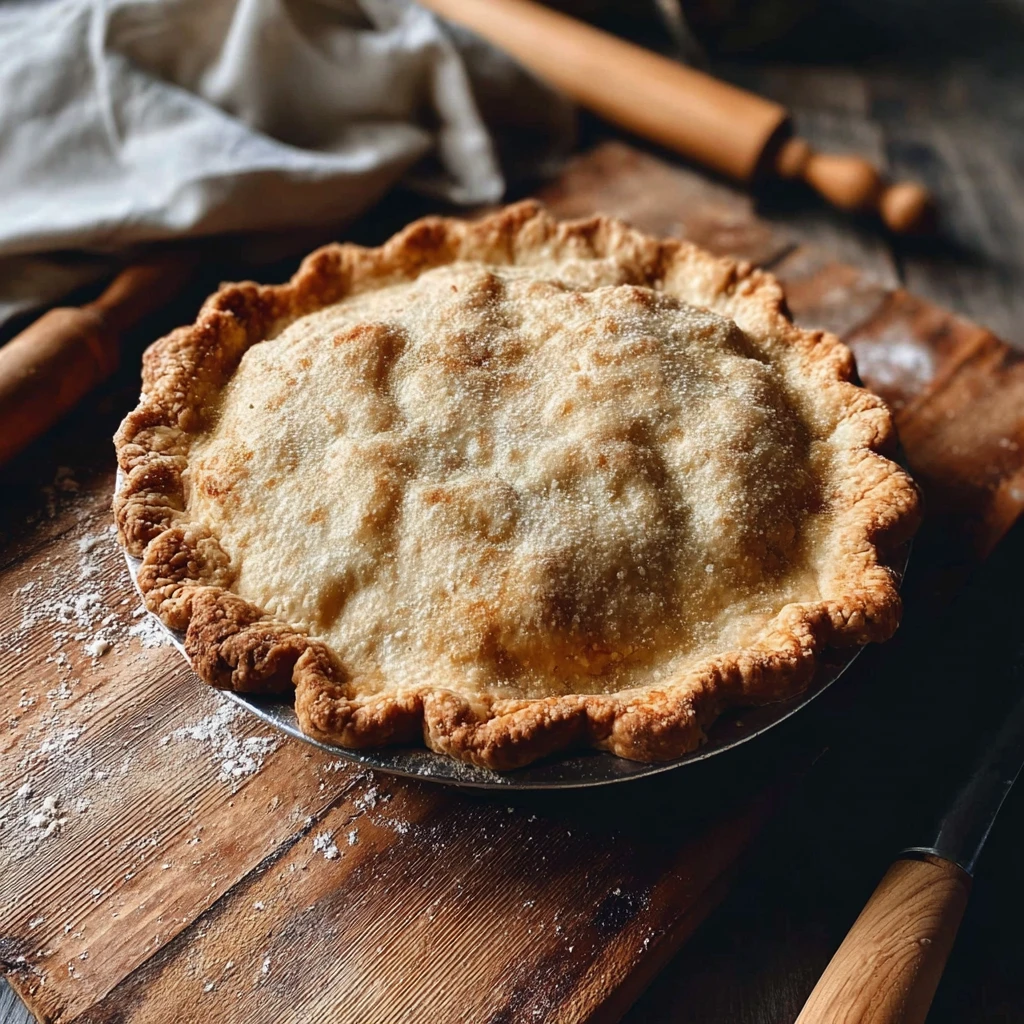 Flaky Sourdough Pie Crust