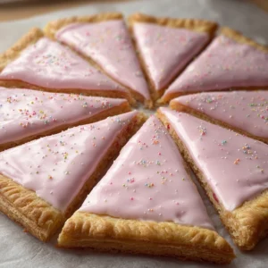 Giant Strawberry Pop Tart Pizza: 10 Amazing Easy Dessert Secrets