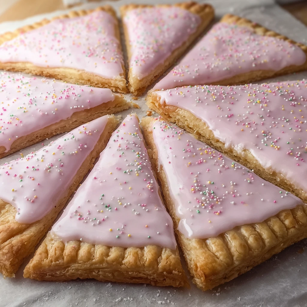 Giant Strawberry Pop Tart Pizza Amazing Dessert Secrets