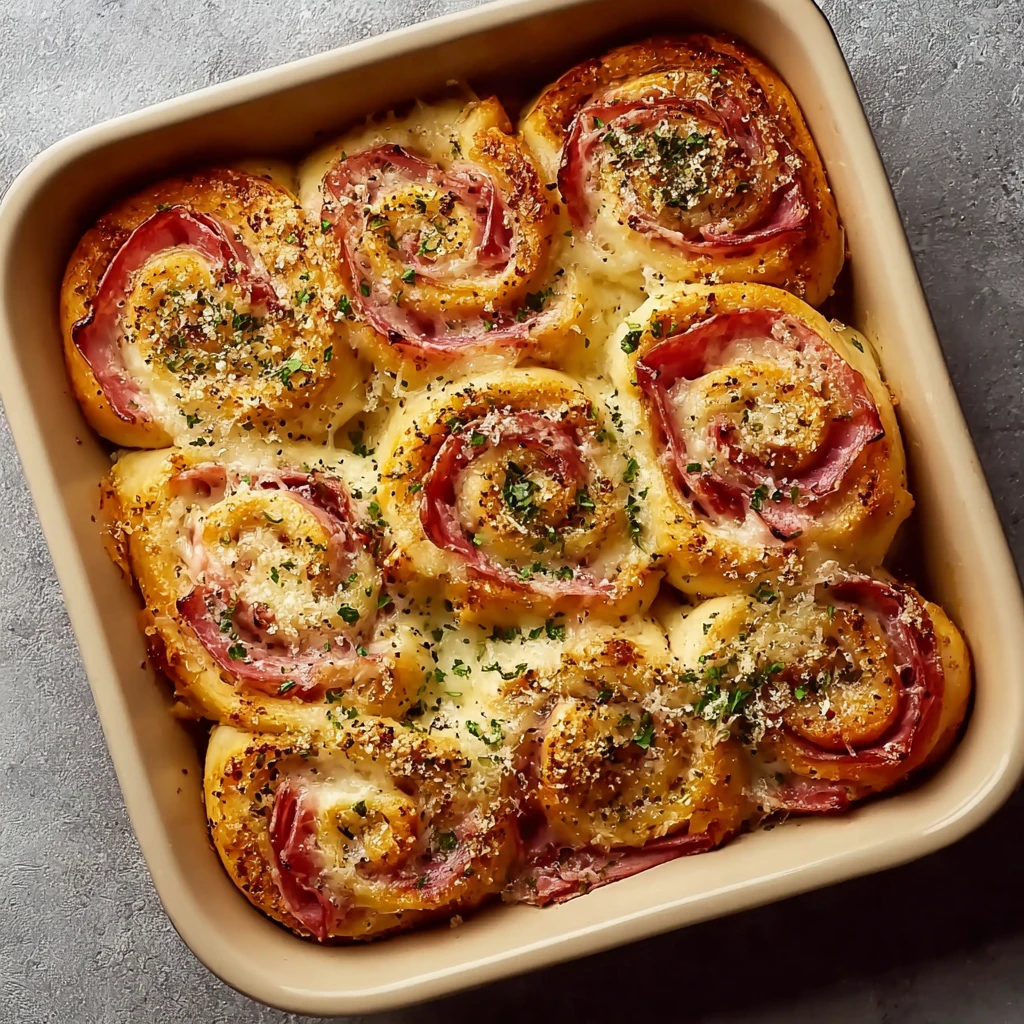 Ham Cheese Stromboli Rolls