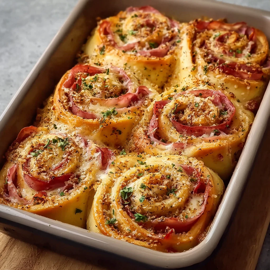 Ham Cheese Stromboli Rolls