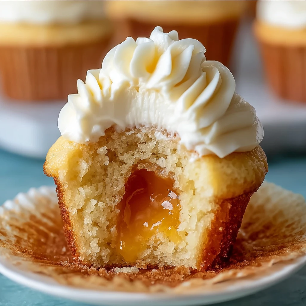 Honey Peach Cream Cheese Cupcakes That Scream Summer