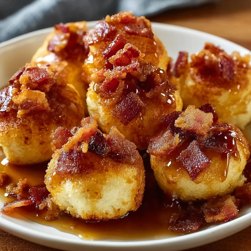 Indulge Irresistible Maple Bacon Pancake Bites Today