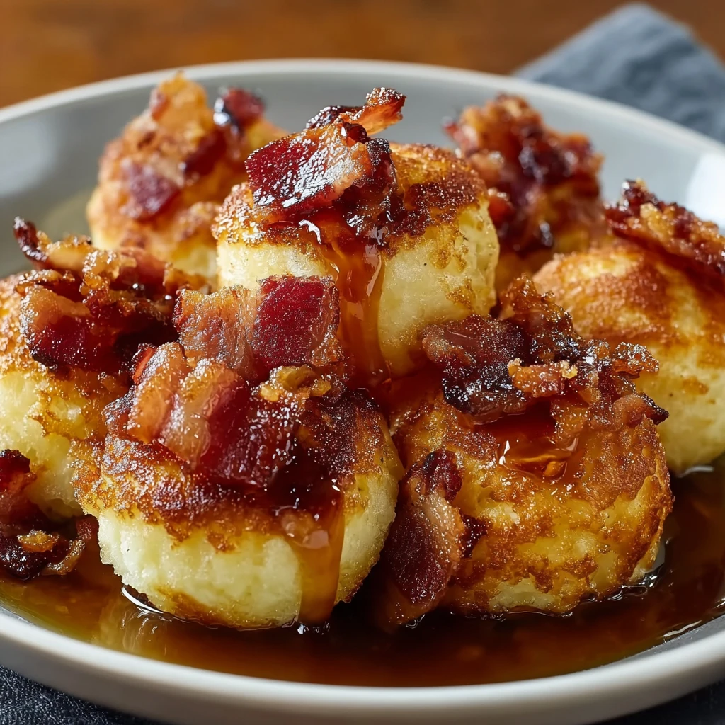 Indulge Irresistible Maple Bacon Pancake Bites Today