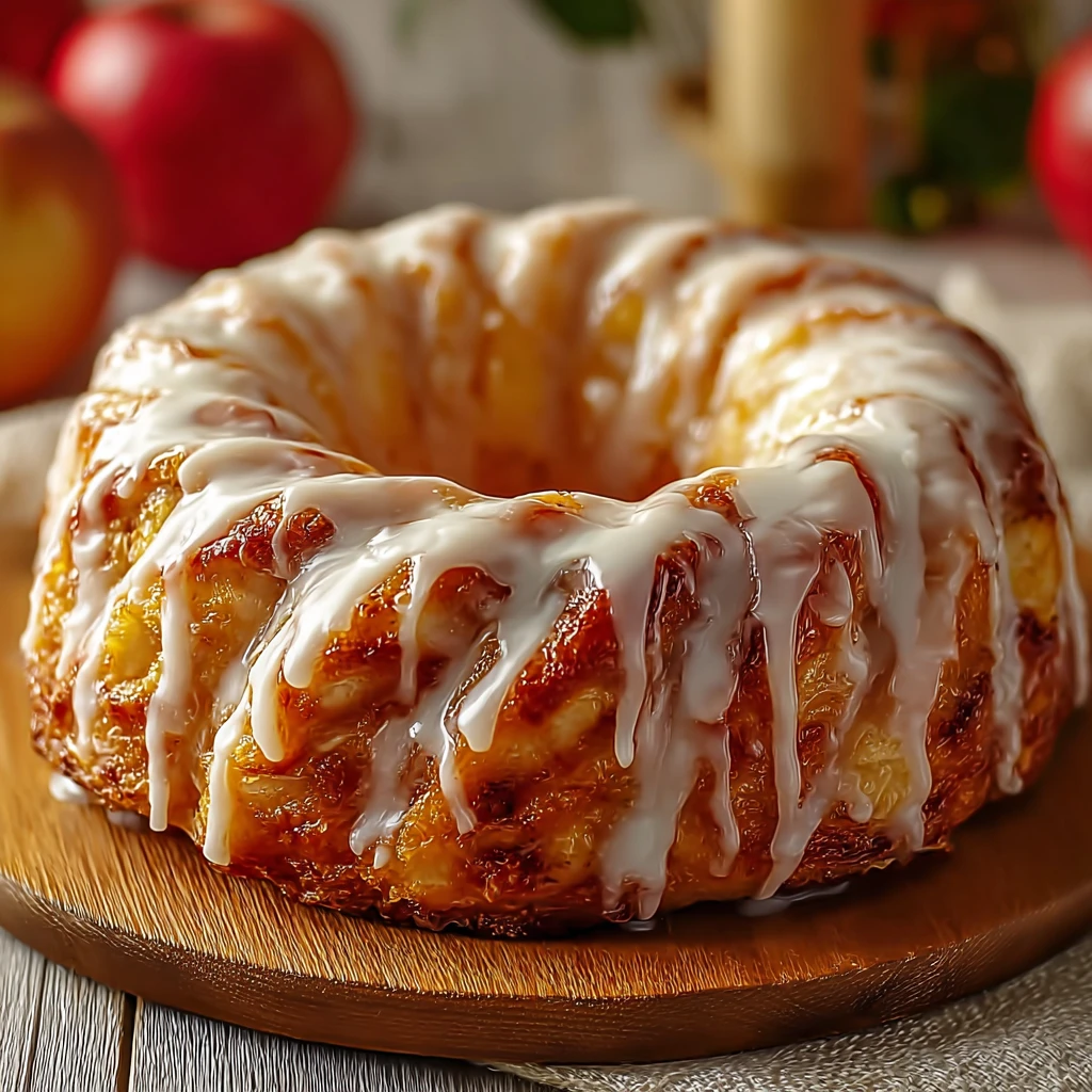 Irresistible Apple Kringle Vanilla Glaze Youll Love