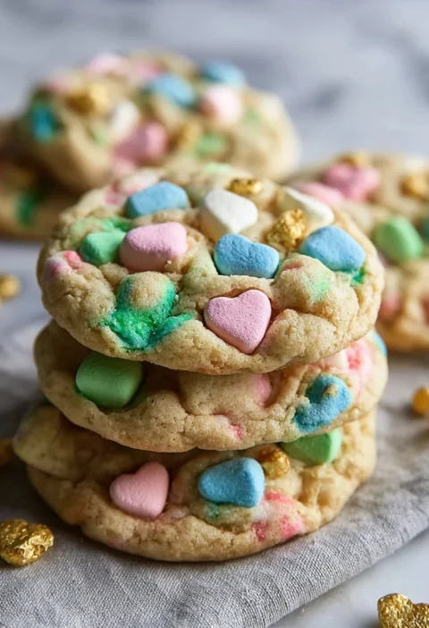 Lucky Charms Cookies