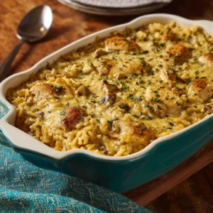 Mamaw’s Chicken and Rice Casserole
