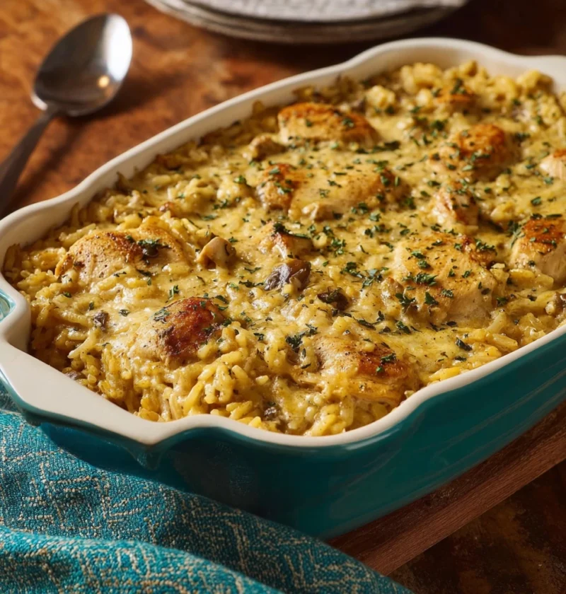 Mamaws Chicken Rice Casserole