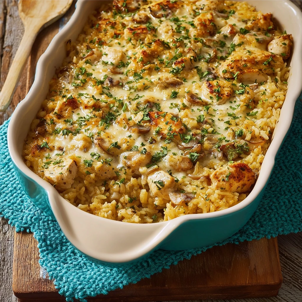 Mamaws Chicken Rice Casserole