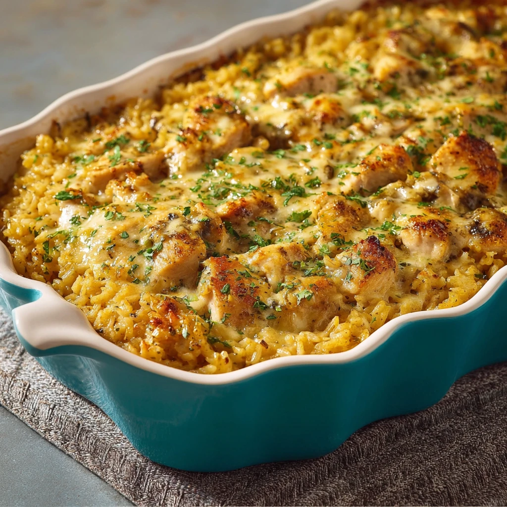 Mamaws Chicken Rice Casserole