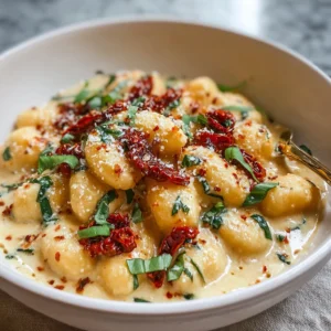 Marry Me Gnocchi (Creamy Sun-Dried Tomato Gnocchi)