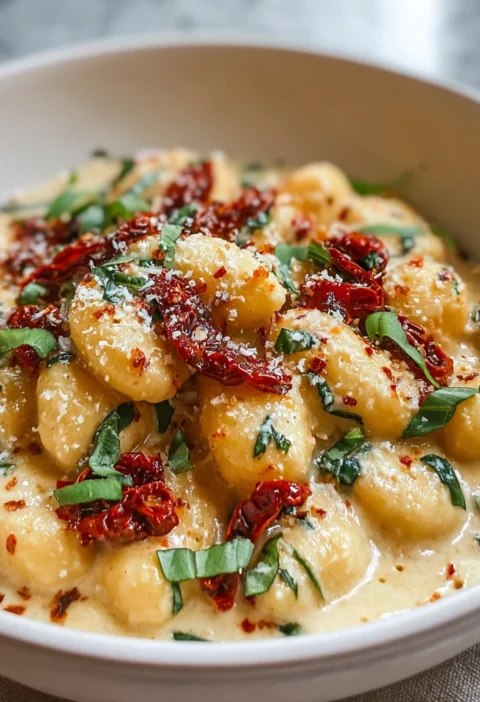 Marry Gnocchi Creamy Sundried Tomato