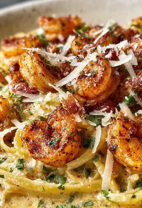 Marry Shrimp Pasta