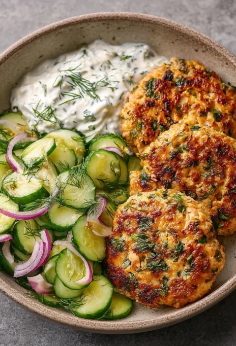 Mediterranean Burger Bowl Steps Juicy Flavor