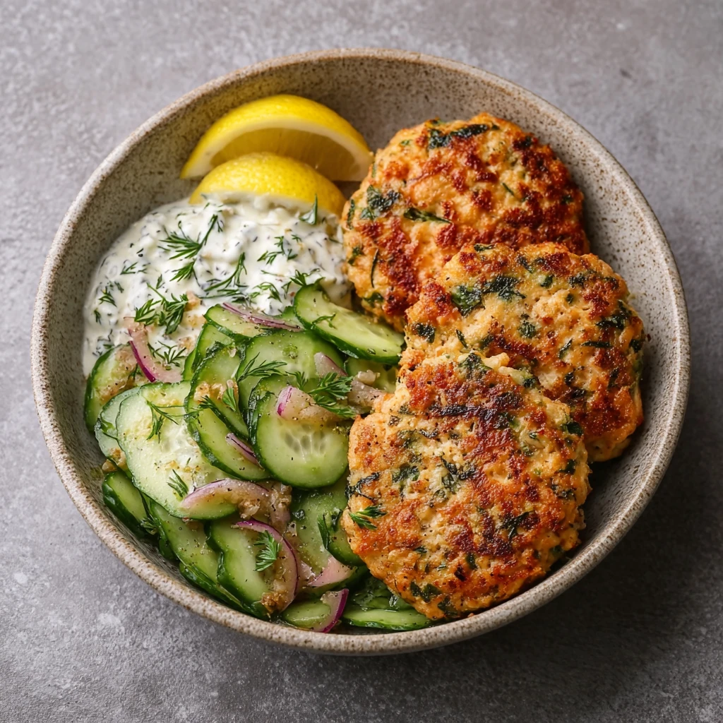 Mediterranean Burger Bowl Steps Juicy Flavor