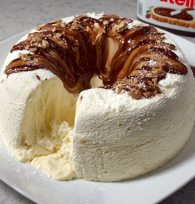 Molten Ninho Cake Nutella Center Irresistible Steps