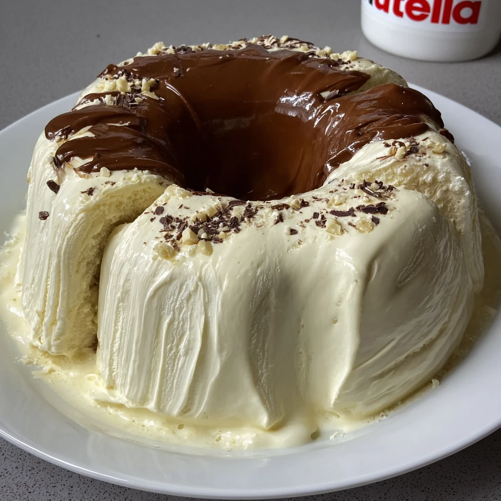 Molten Ninho Cake Nutella Center Irresistible Steps