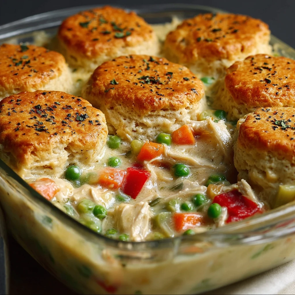 Moms Fabulous Chicken Pot Pie Biscuit Crust