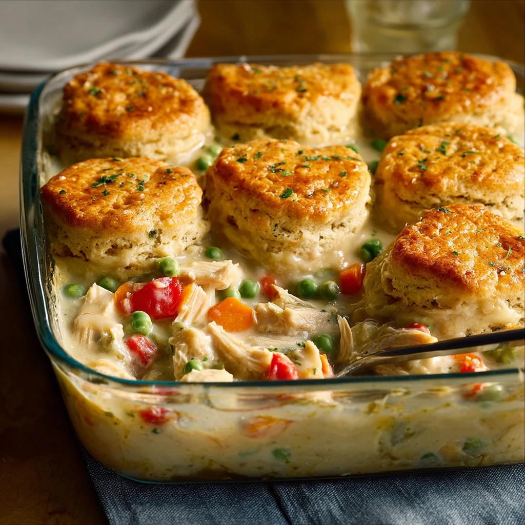 Moms Fabulous Chicken Pot Pie Biscuit Crust