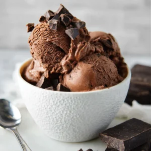 No Churn Chocolate Fudge Brownie Ice Cream (5-Ingredient Creamy Homemade)