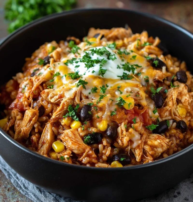 Onepot Bbq Chicken Burrito Bowls