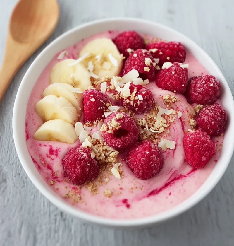 Raspberry Banana Smoothie Bowl Irresistible Creamy Benefits