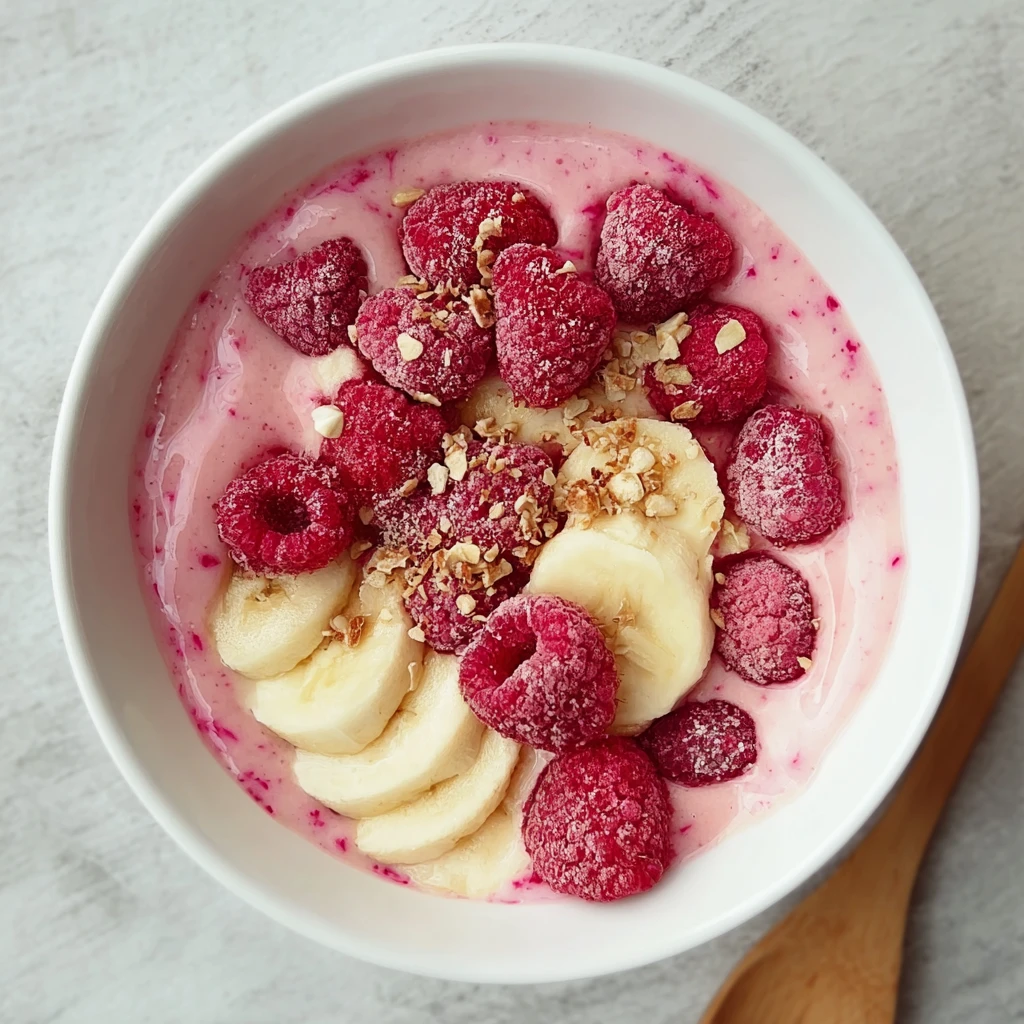 Raspberry Banana Smoothie Bowl Irresistible Creamy Benefits