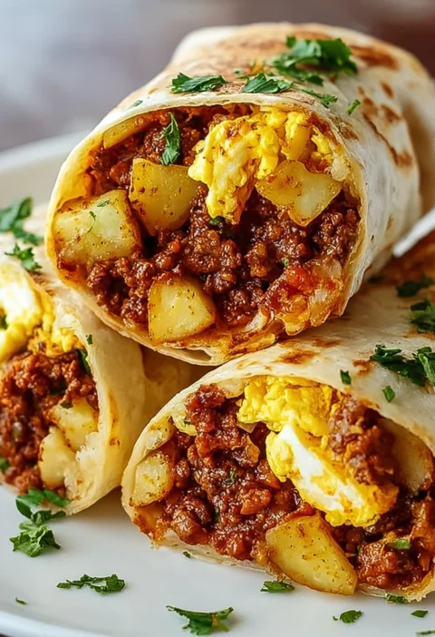 Savor Flavor Chorizo Breakfast Burritos Today