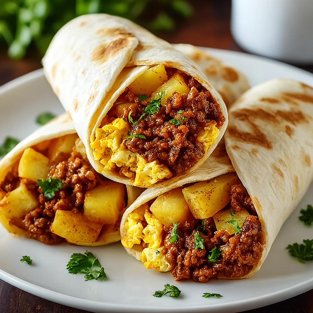 Savor Flavor Chorizo Breakfast Burritos Today
