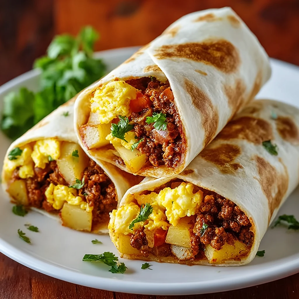 Savor Flavor Chorizo Breakfast Burritos Today