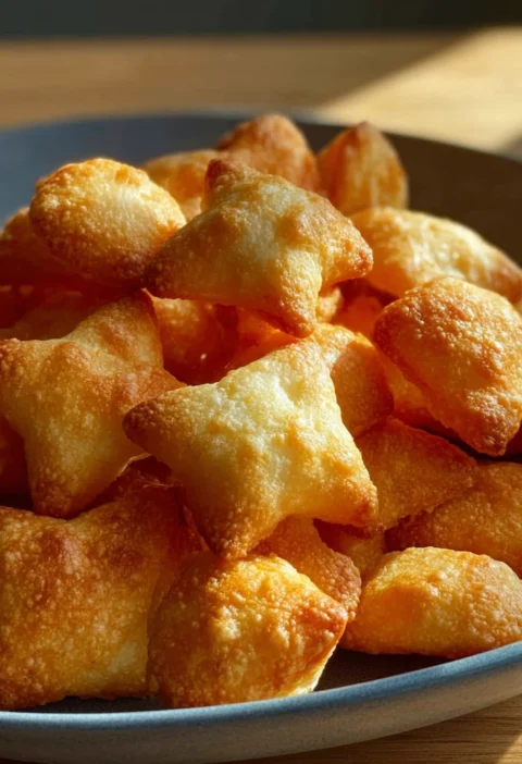 Sourdough Cheddar Crackers