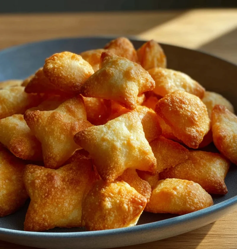 Sourdough Cheddar Crackers