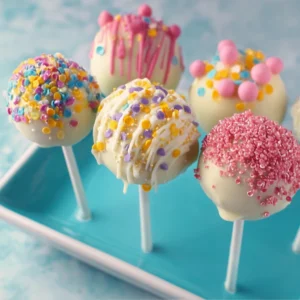 spring cake pops
