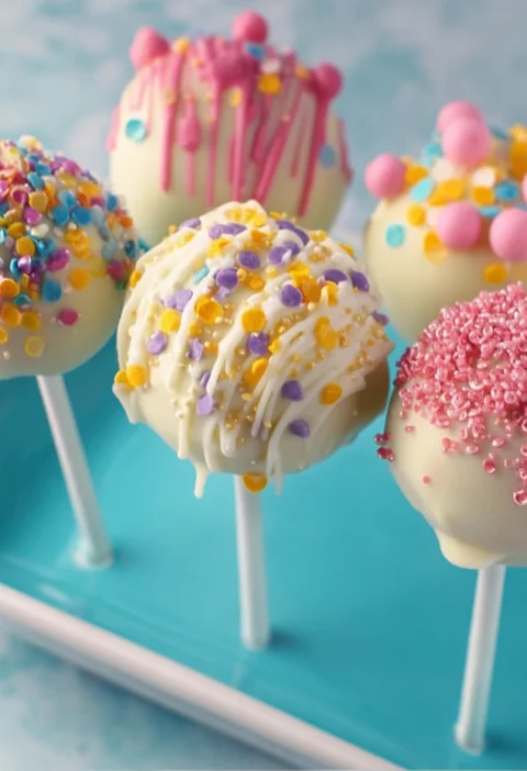 Spring Cake Pops