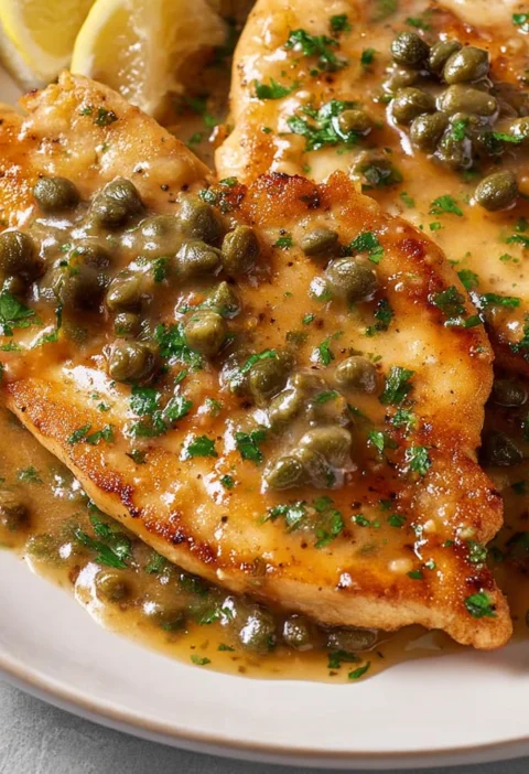 Step Chicken Picatta