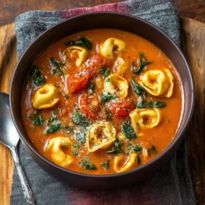 Tomato Tortellini Soup