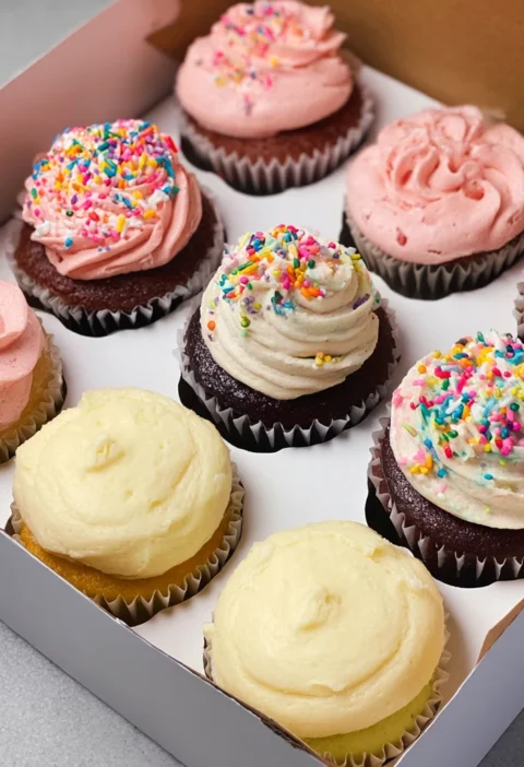 Wild Flower Cupcakes