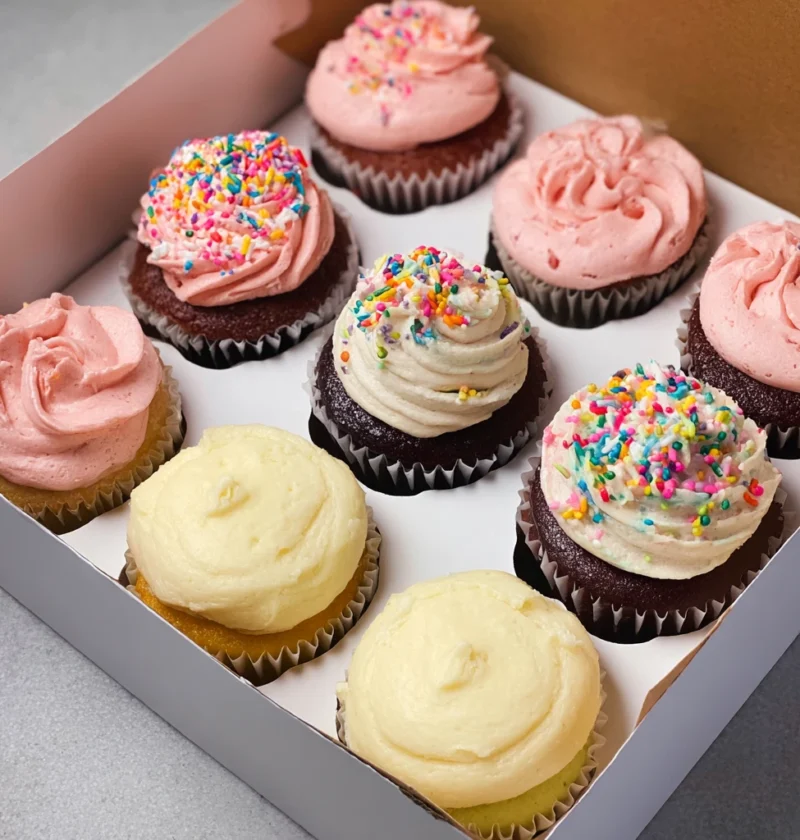Wild Flower Cupcakes