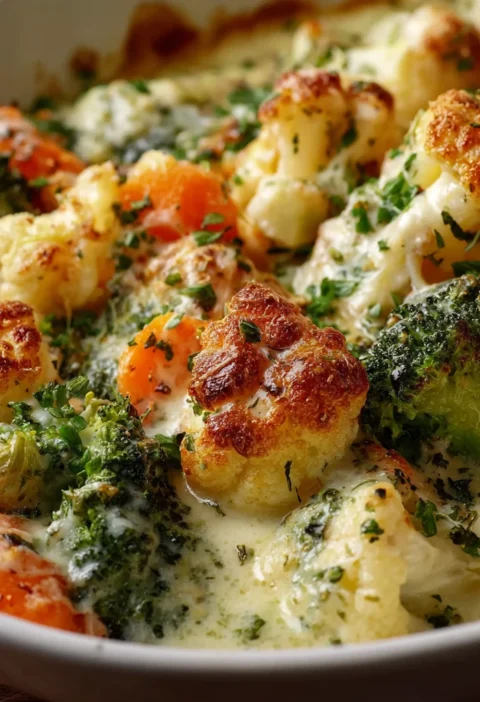 Winter Vegetable Casserole Cozy Creamy Bake