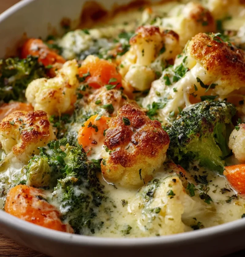 Winter Vegetable Casserole Cozy Creamy Bake