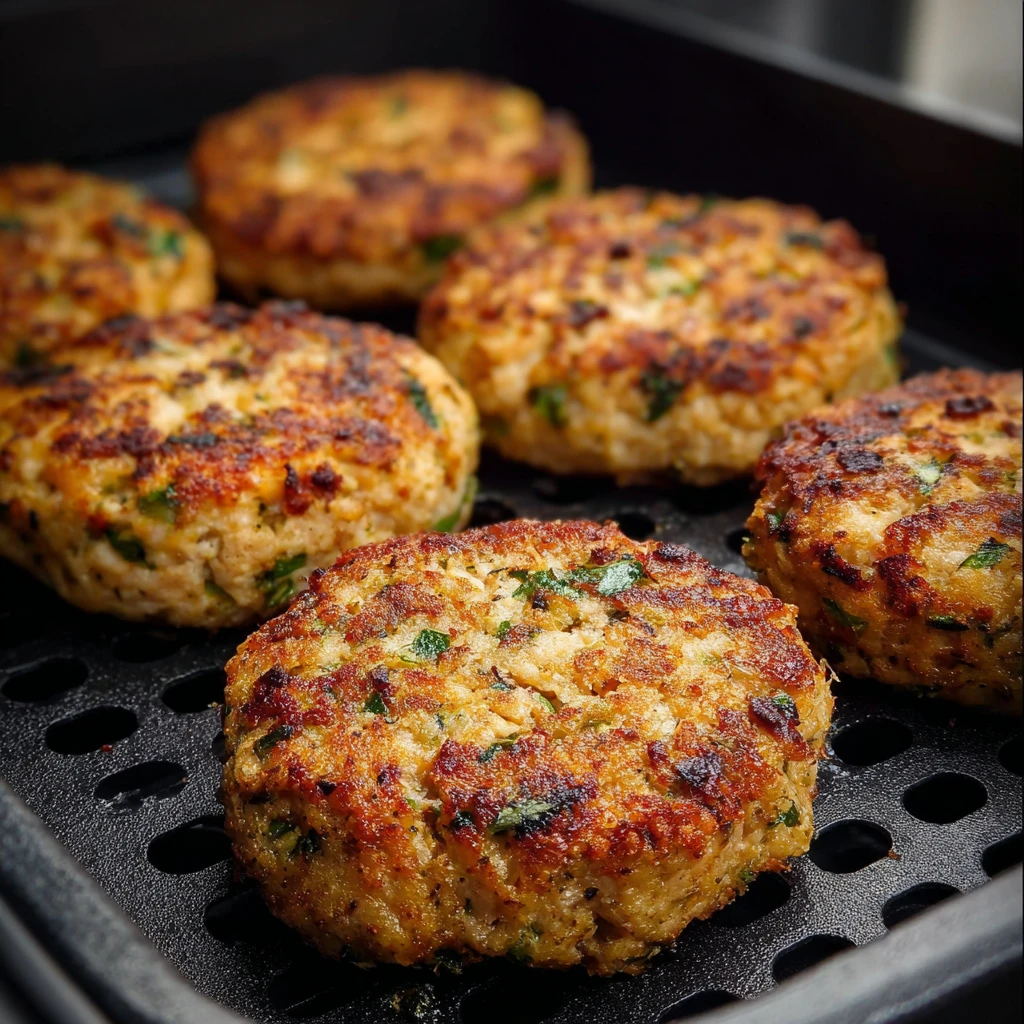 Air Fryer Salmon Patties