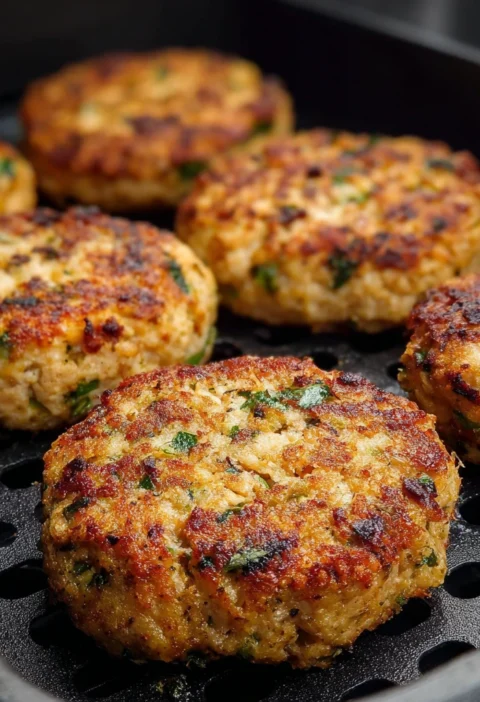 Air Fryer Salmon Patties