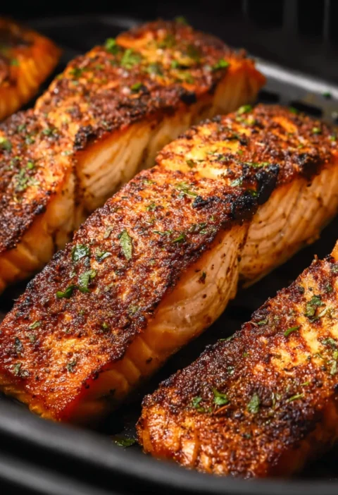 Air Fryer Salmon
