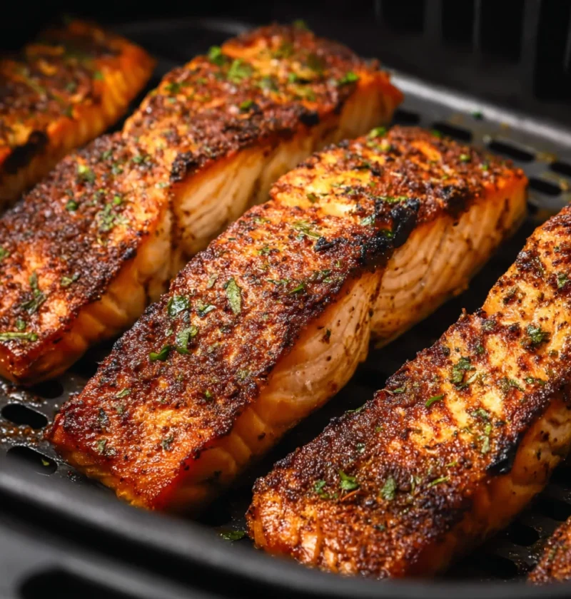 Air Fryer Salmon