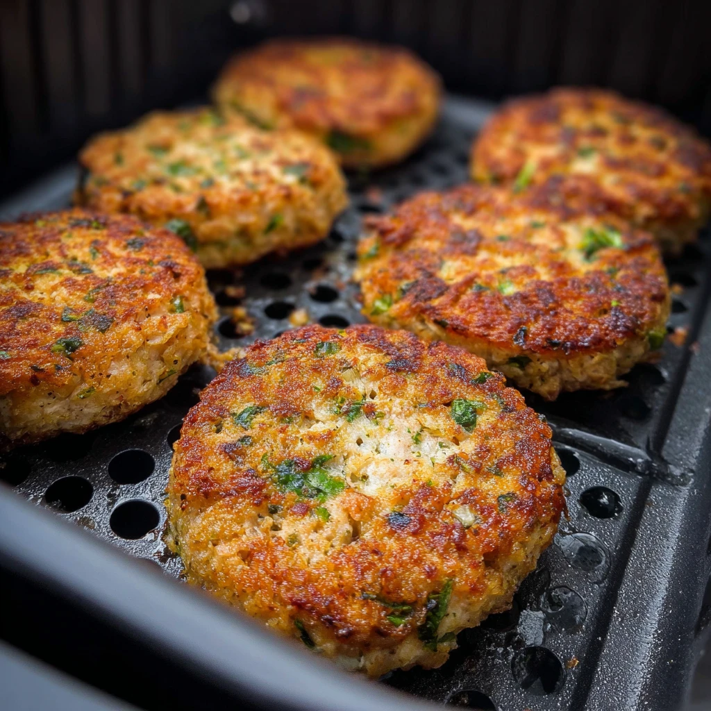 Air Fryer Salmon Patties