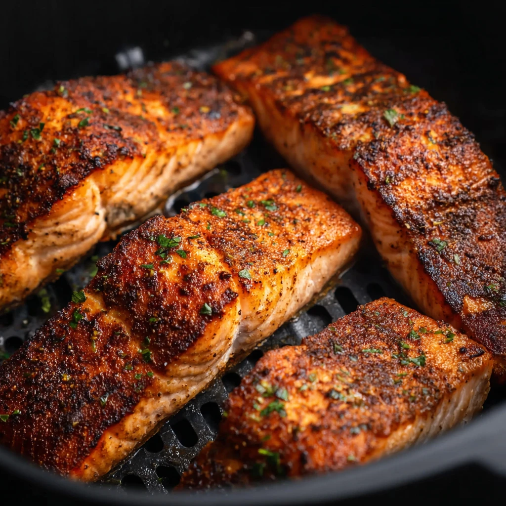 Air Fryer Salmon
