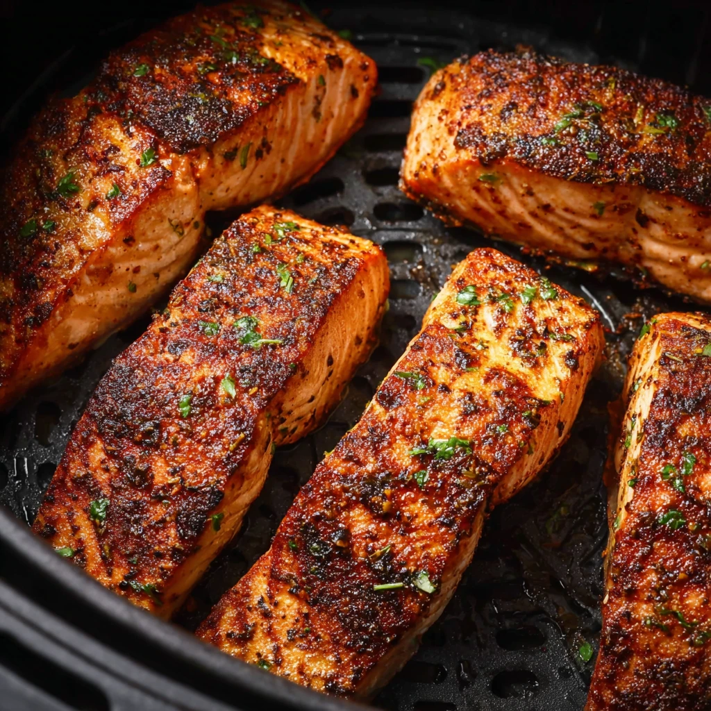 Air Fryer Salmon