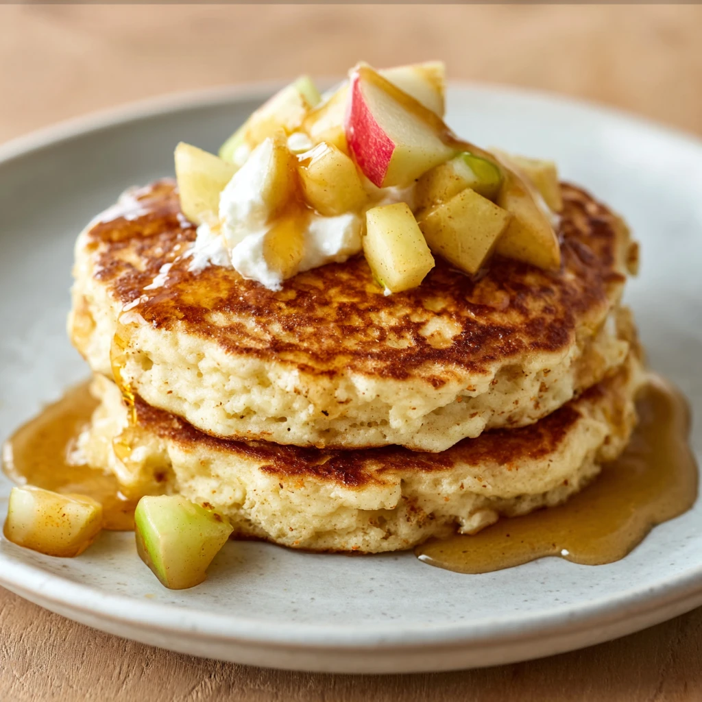 Apple Yogurt Pancakes Recipe
